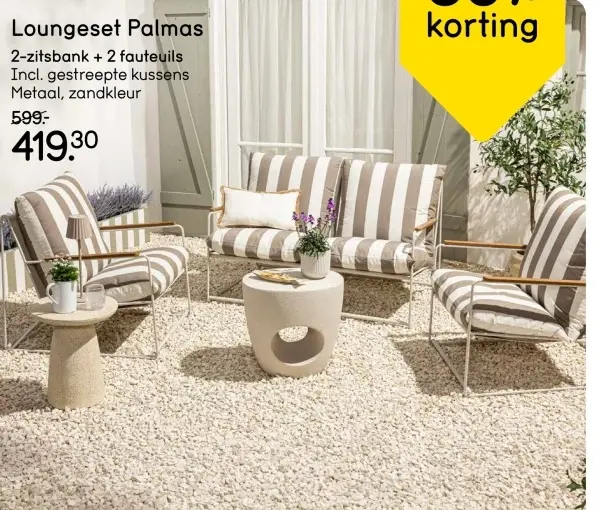 Aanbieding: Loungeset Palmas