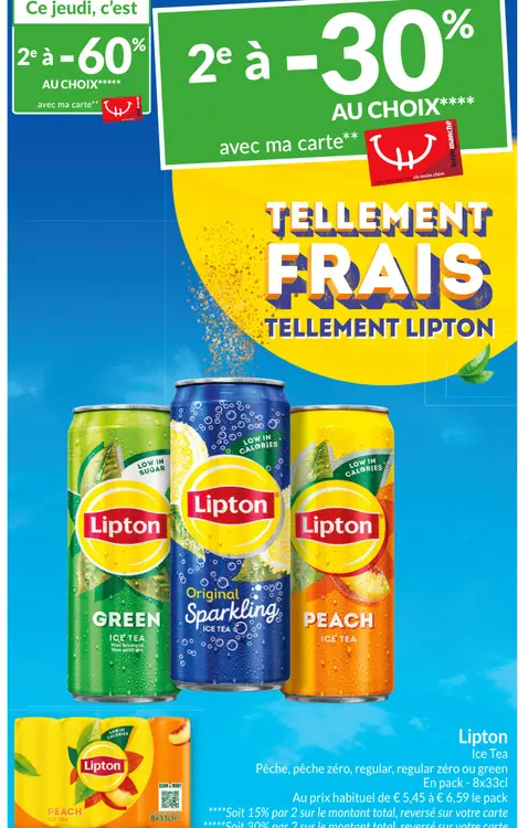 Offre: Lipton Ice Tea
