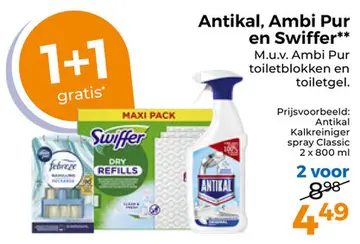 Aanbieding: Antikal, Ambi Pur en Swiffer