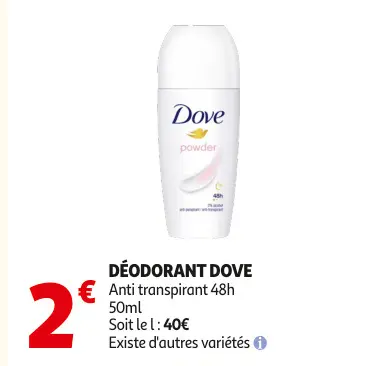 Offre: Déodorant