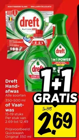 Aanbieding: Handafwas of Vaatwas