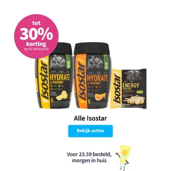 Aanbieding: Isostar Hydrate & Perform