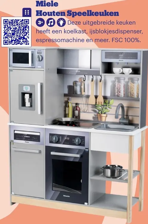 Aanbieding: Houten Speelkeuken