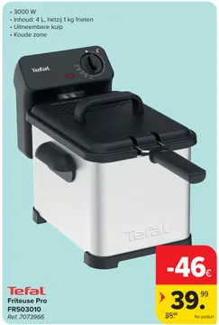 Aanbieding: Friteuse Pro FR503010