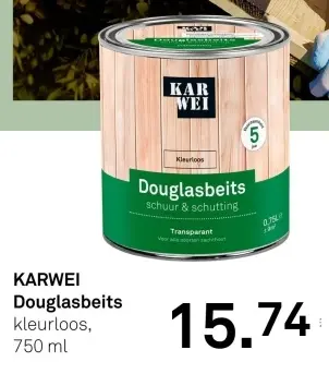 Aanbieding: Douglasbeits