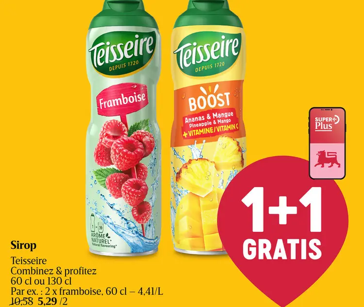 Offre: Sirop Teisseire
