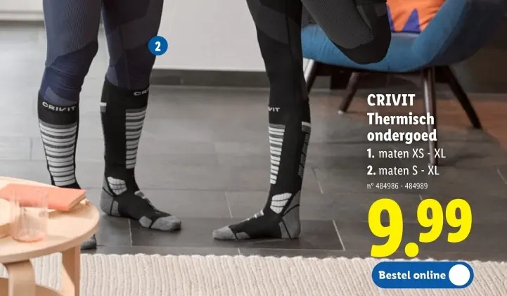 Promotie: Thermisch ondergoed