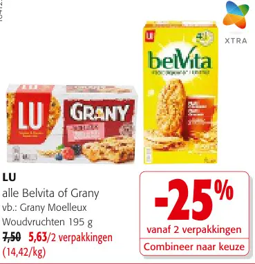 Promotie: Belvita of Grany