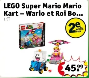 Offre: LEGO Super Mario Mario Kart - Wario et Roi Bo