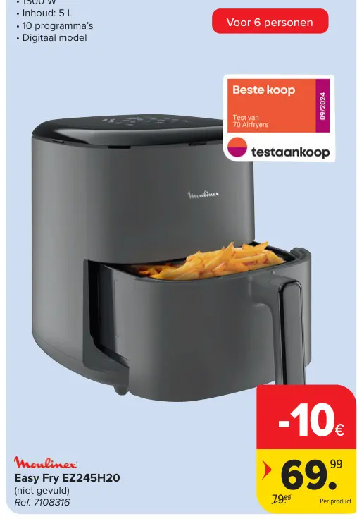 Promotie: Easy Fry EZ245H20