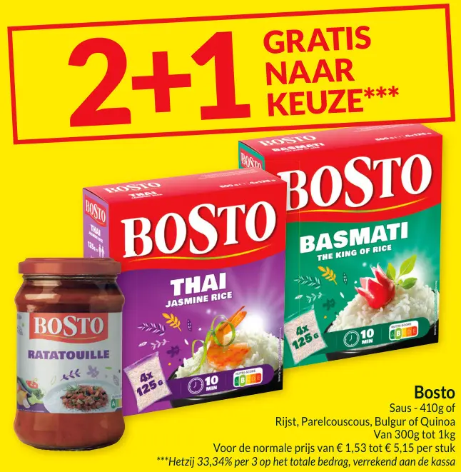 Promotie: Bosto