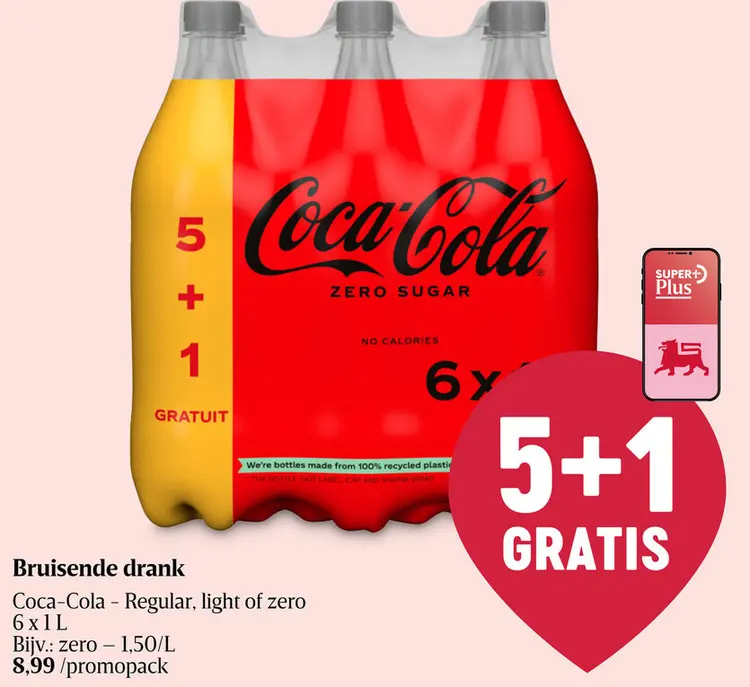 Promotie: Coca-Cola - Regular, light of zero