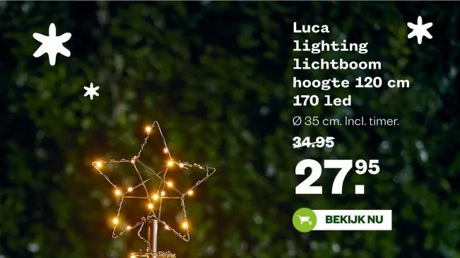 Aanbieding: lichtboom