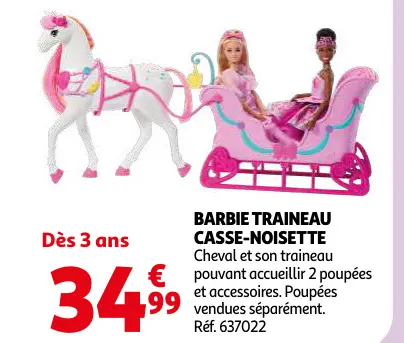 Promotie: Traineau casse-noisette