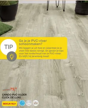 Aanbieding: CANDO PVC-VLOER CLICK DE LUXE