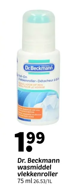 Aanbieding: wasmiddel vlekkenroller