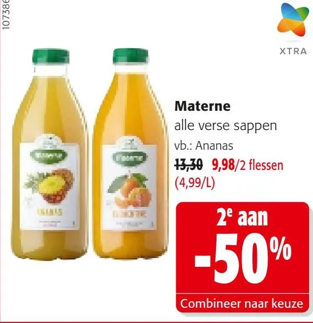Promotie: alle verse sappen
