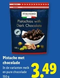 Aanbieding: Pistache met chocolade