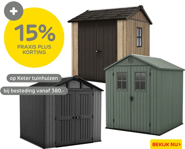 Aanbieding: Tuinhuizen