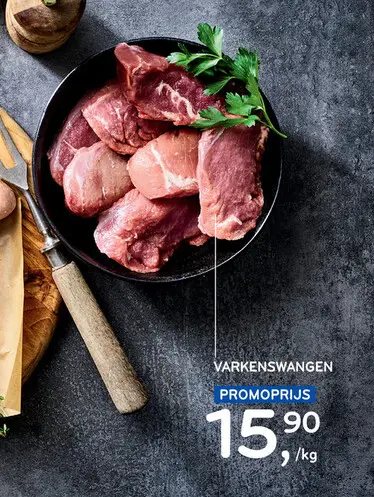 Aanbieding: Varkenswangen