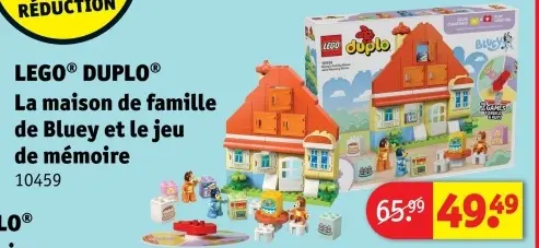 Offre: La maison de famille de Bluey et le jeu de mémoire