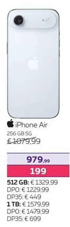 Promotie: iPhone Air