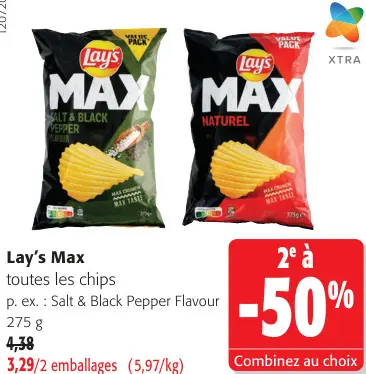 Offre: Max toutes les chips