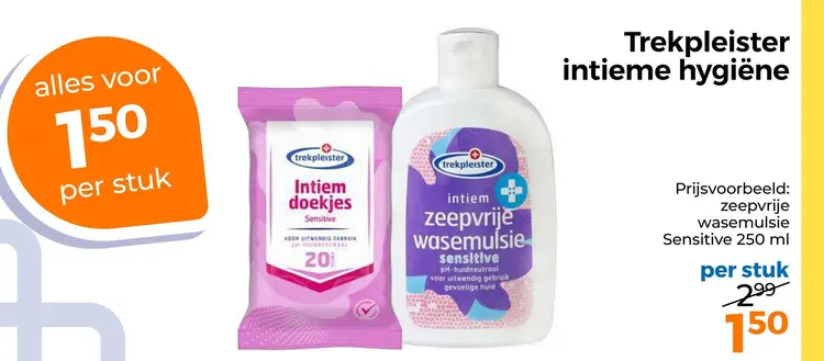 Aanbieding: Intieme hygiëne