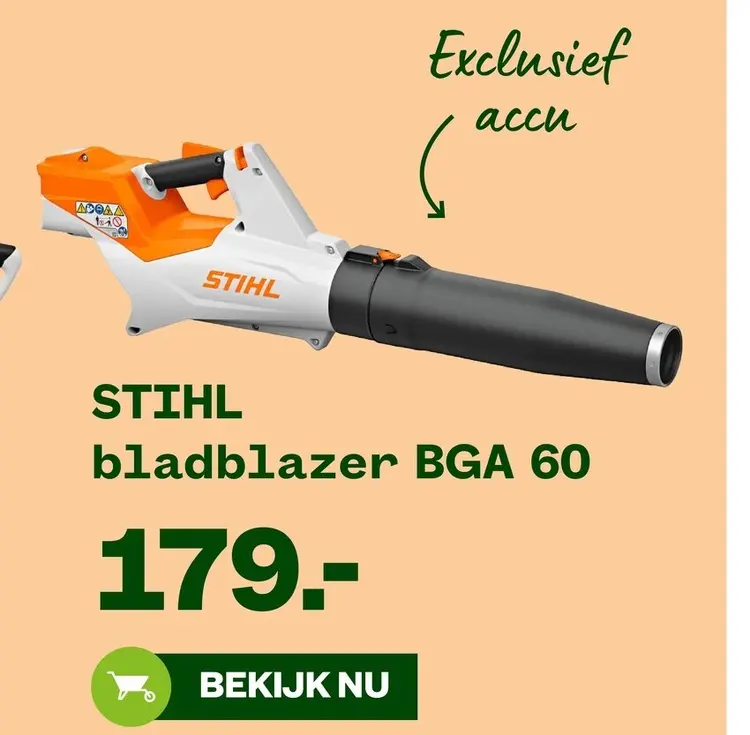 Aanbieding: Bladblazer BGA 60