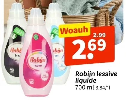 Offre: Robijn lessive liquide