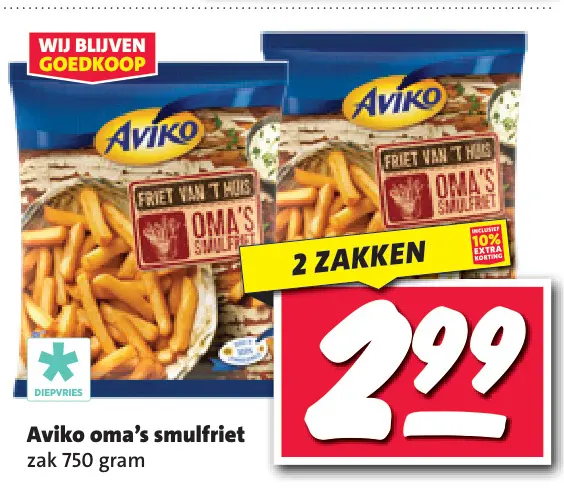 Aanbieding: Aviko oma's smulfriet