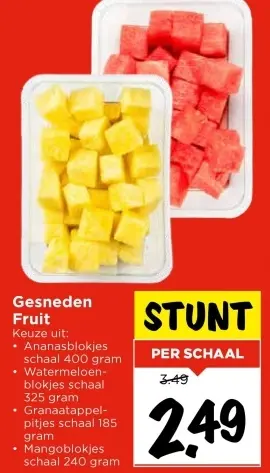 Aanbieding: Gesneden Fruit