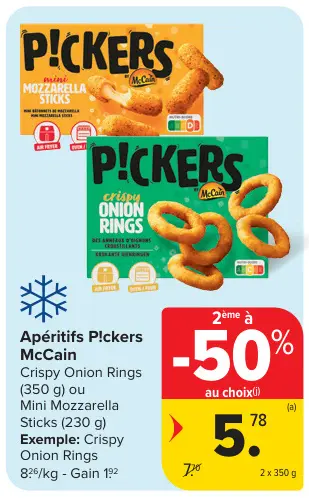 Offre: Apéritifs P!ckers