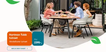 Aanbieding: Hartman Tubb tuinset