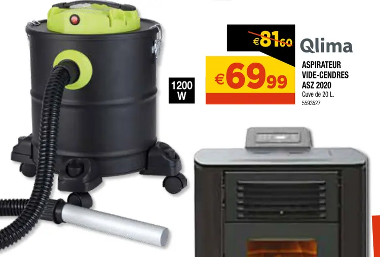 Offre: Aspirateur vide-cendres asz 2020