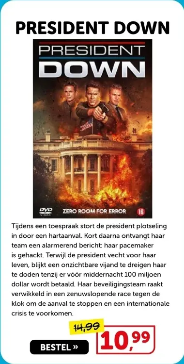 Aanbieding: President down