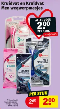 Aanbieding: Wegwerpmesjes