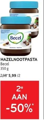 Promotie: Hazelnootpasta