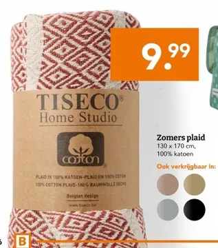 Aanbieding: Zomers plaid