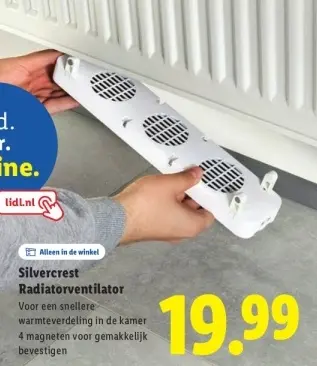 Aanbieding: Radiatorventilator