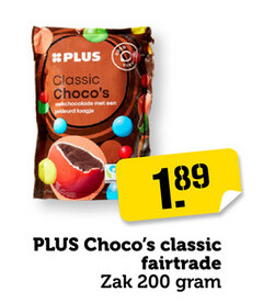 Aanbieding: Choco's classic fairtrade