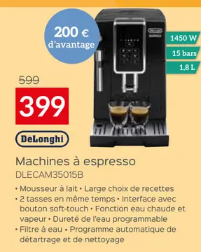 Offre: Machines à espresso