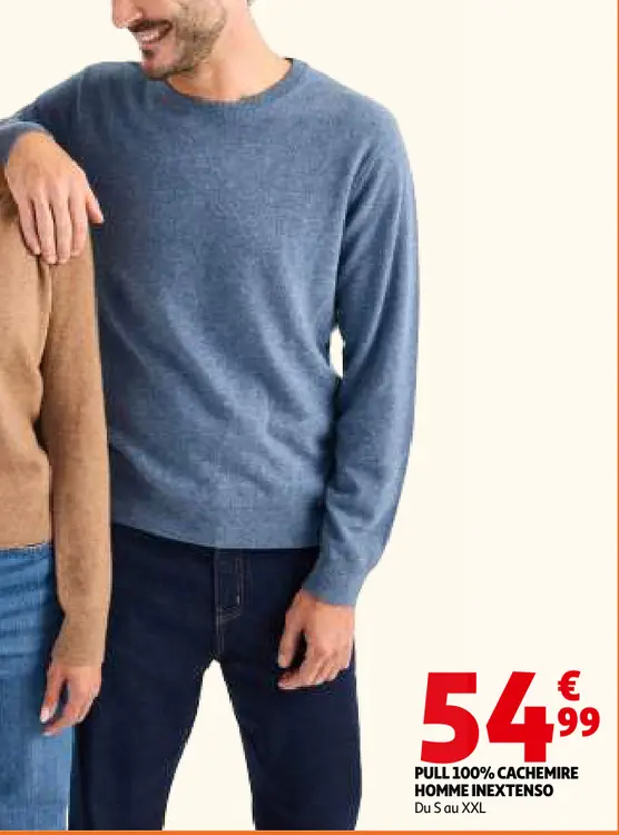 Promotie: Pull 100% cachemire homme 
