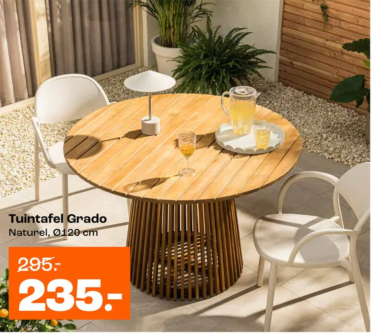 Aanbieding: Tuintafel Grado