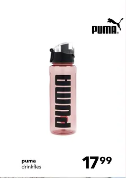 Aanbieding: Puma TR Sportstyle bidon roze 1 liter