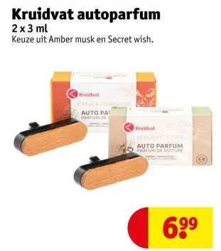 Aanbieding: Kruidvat autoparfum