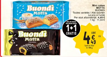 Offre: Mini cakes