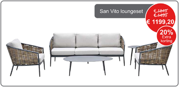 Aanbieding: San Vito loungeset