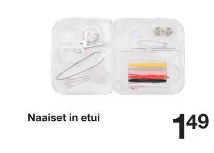 Promotie: Naaiset in etui