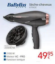 Offre: Sèche-cheveux